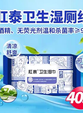 荣昌肛泰医用杀菌湿厕巾40片