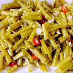 广西玉林土特产酸辣空心菜梗即食博白蕹菜香脆爽咸菜小吃500g袋装