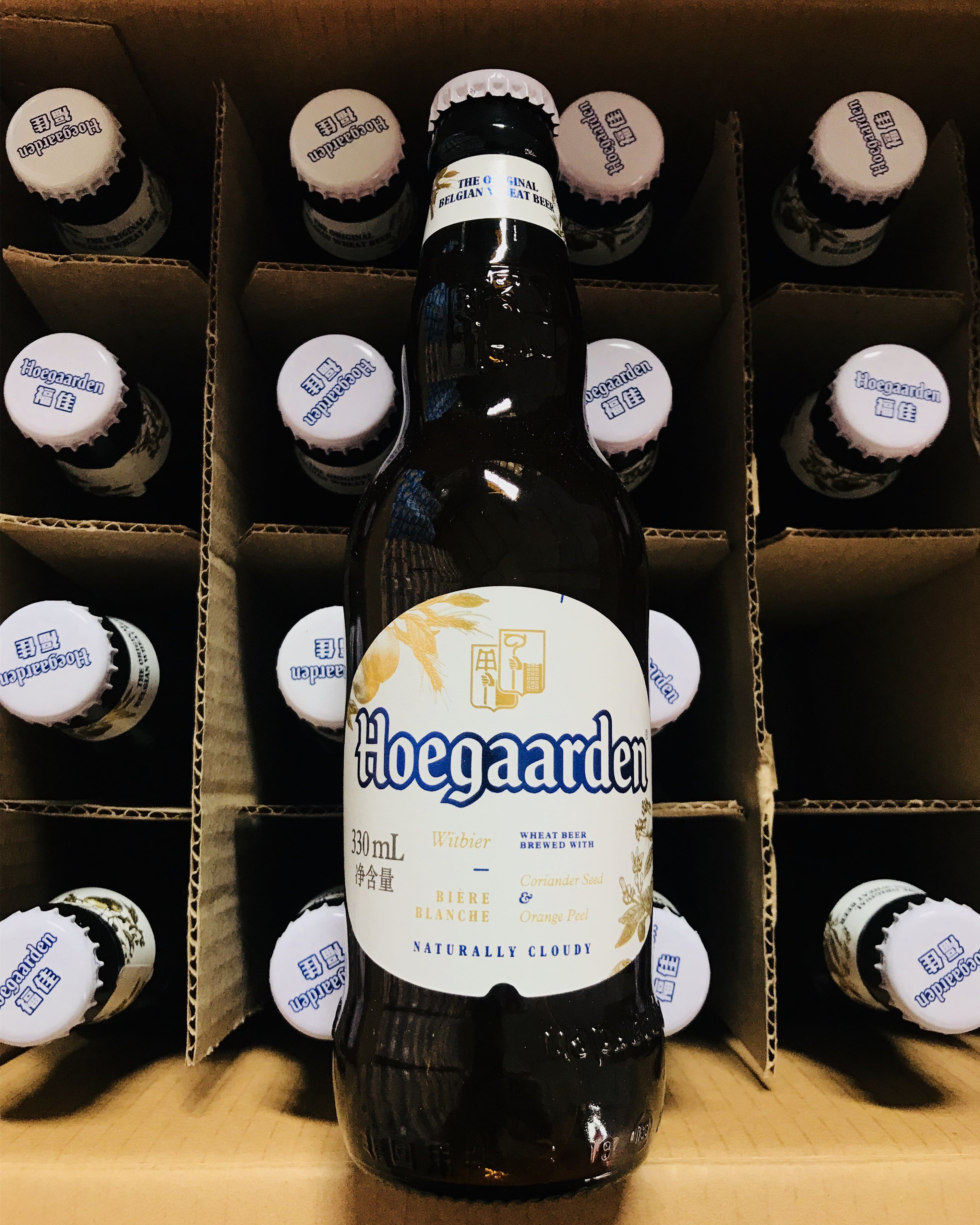 比利时进口福佳白啤酒330ml*6瓶装hoegaarde福佳白精酿啤酒包邮