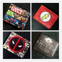 Ví Marvel mới Batman Bao quanh Justice League Superman Batman Flashman Wallet - Ví tiền pedro ví nam