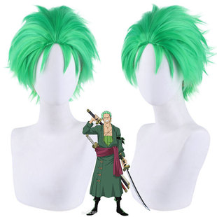 one pieceロロノア・ゾロRoronoa Zoro cosplay假发wigかつら