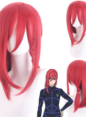 蓝色监狱千切豹马cosplay假发