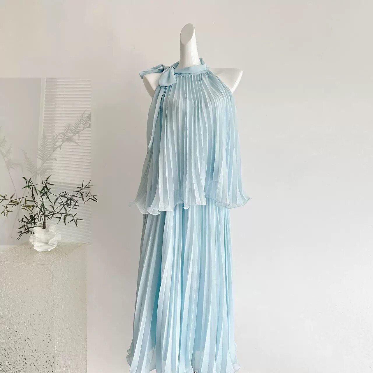 ifashion自制早春上衣2026新款无袖背心女夏穿直筒a字半身裙套装图片