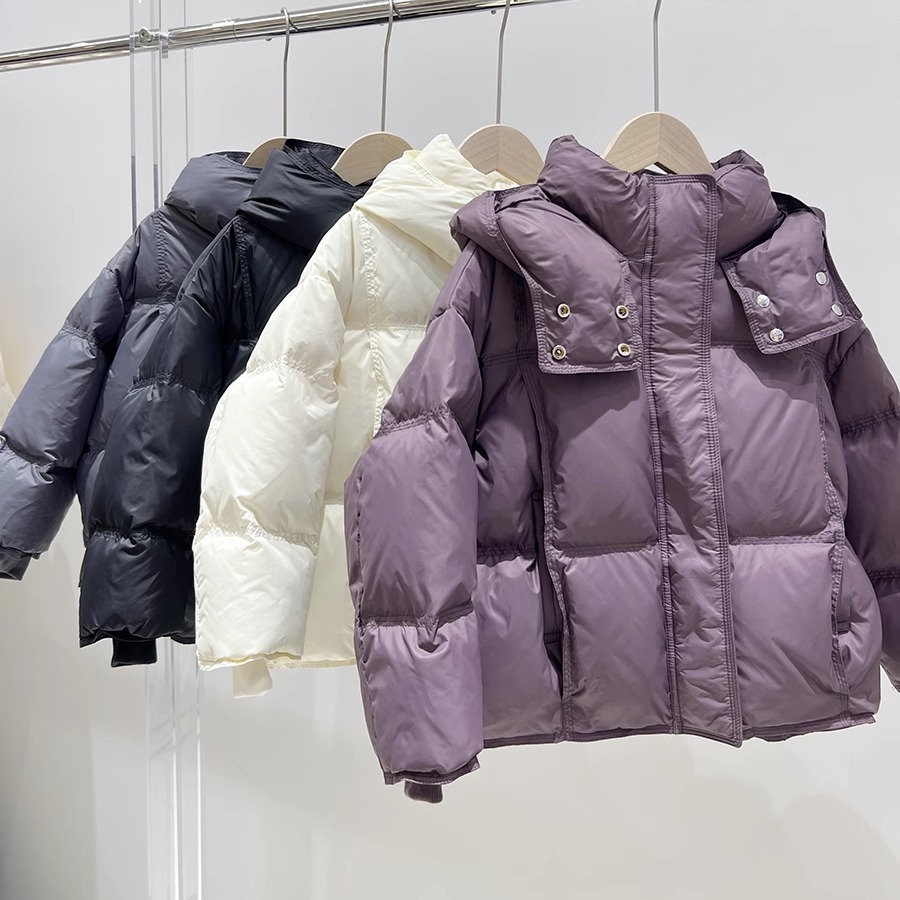韩版加厚儿童羽绒服短款