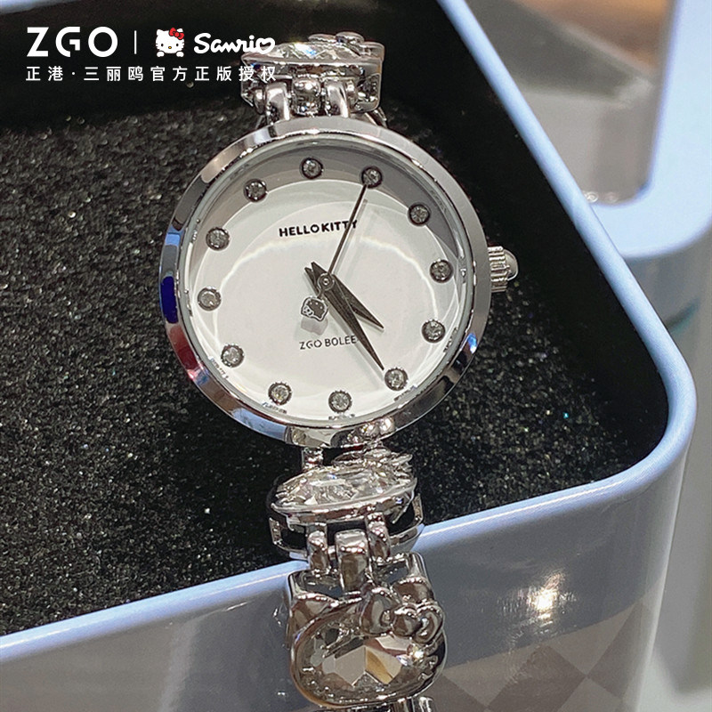 正港zgox三丽鸥手表女小众轻奢女式高端女士小巧精致职场女款防水