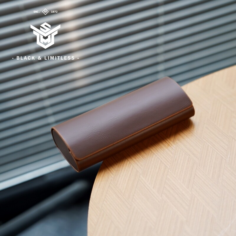 高级感眼镜盒MARCWOOD送眼镜布