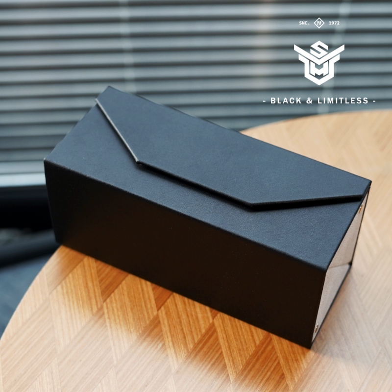 高品质眼镜盒MARCWOOD送眼镜布