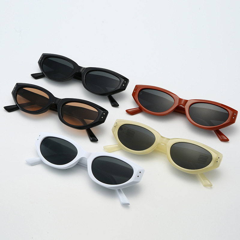 2026新款韩版复古GM猫眼墨镜女款潮小脸时髦感街拍太阳镜防紫外线