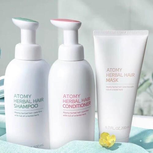 艾多美洗发水草本atom韩国正品