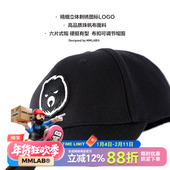 弯檐帽棒球帽LOGO两色款 MCrew FURYBEARS愤怒熊熊头潮流时尚