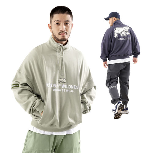 mmlabcrew户外卫衣套头