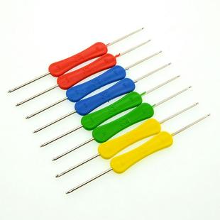 厂家直销 双头钩针 鹏飞牌钩针 毛衣针 钩鞋勾针DIY编织工具