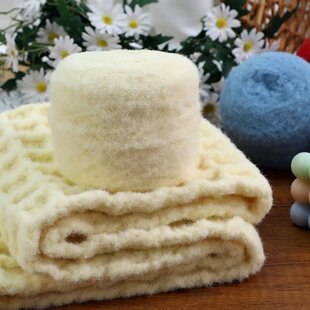 手工diy柔软8股慕斯棉云朵棉棉线自制围巾帽子编织材料包ins毛线