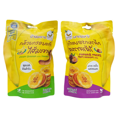 泰国香脆香蕉片配百香果酱