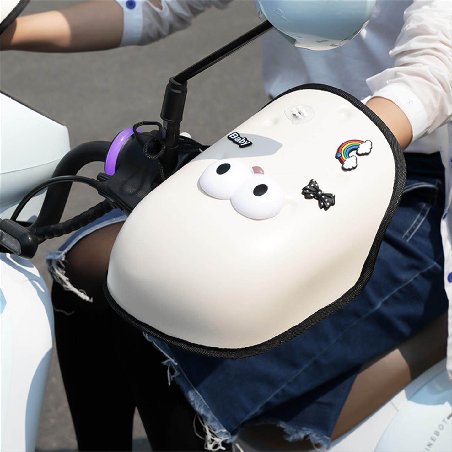 电动车防晒手套夏季电瓶自行车新款立体把手护罩遮阳挡风车把套女
