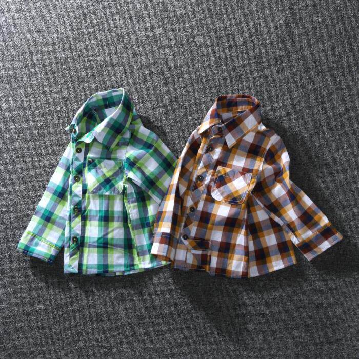 Chemise garcon à manche longue - Ref 2077744 Image 1