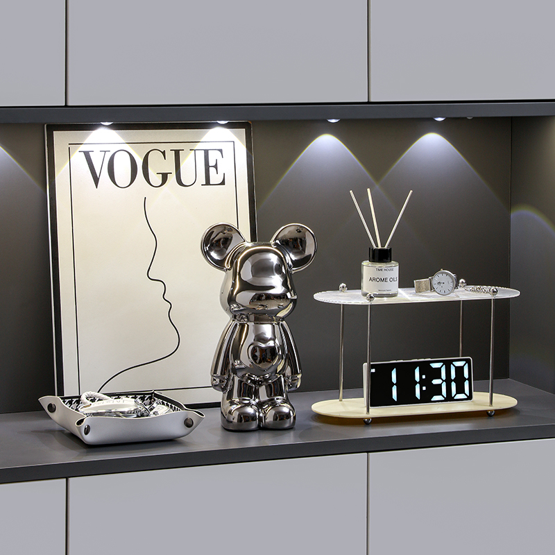 暴力熊玄关柜装饰品摆件