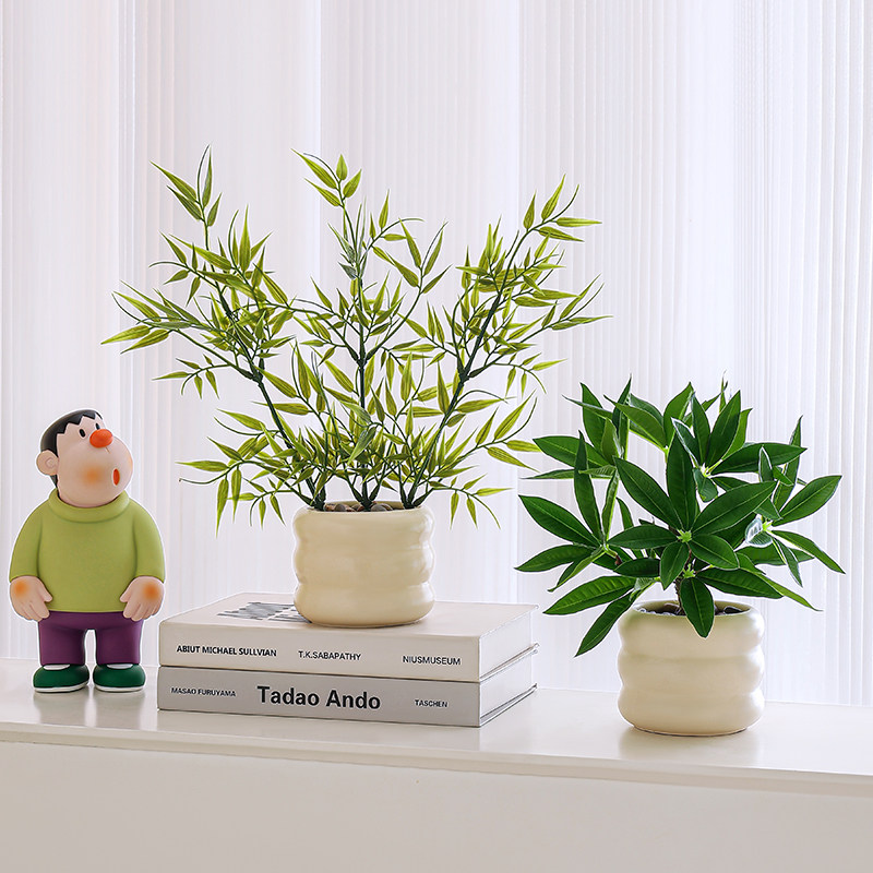 仿真绿植假花摆件节节高升竹子小盆栽桌面客厅植物装饰品拍摄道具,家居饰品,仿真花/假花,淘宝优惠券,粉丝福利购,淘宝优惠卷