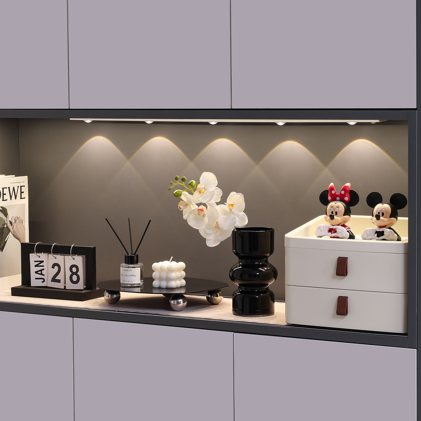 进门玄关钥匙收纳摆件高级感