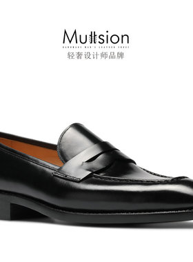【内缝线系列】Penny Loafer乐福鞋男鞋英伦休闲皮鞋Men套脚shoes