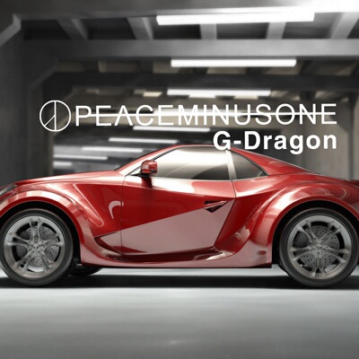 权志龙G-Dragon应援会peaceminusone汽车贴纸