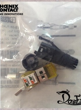 德国Phoenix CAT6A RJ45网线接头 (KLOTZ 高阶超六类屏蔽 水晶头)