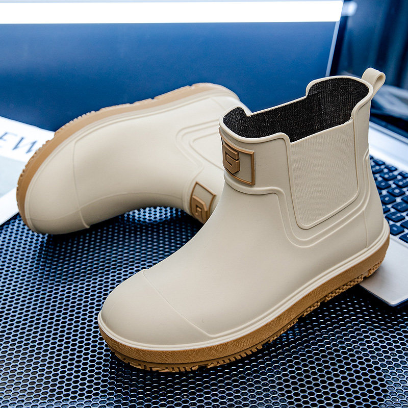 短筒情侣鞋德系防滑雨鞋男防水鞋女低帮雨靴厨房胶鞋钓鱼加棉保暖,流行男鞋,雨鞋,淘宝优惠券,粉丝福利购,淘宝优惠卷