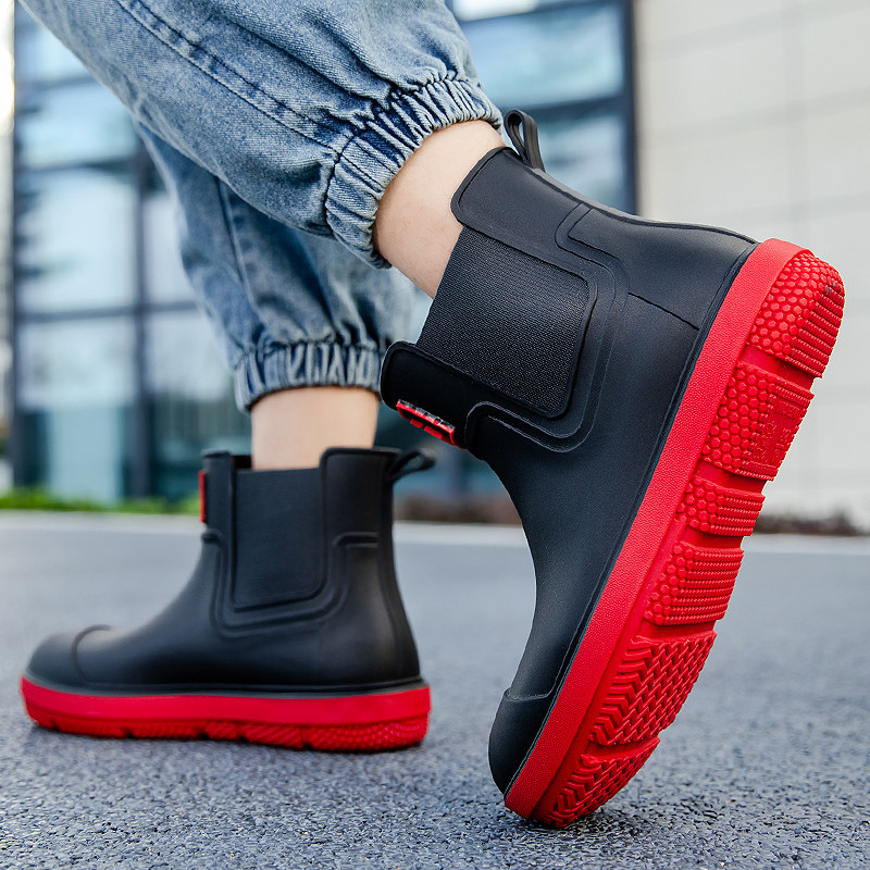 春夏情侣水鞋男士女士雨鞋低帮雨靴时尚短筒防水鞋浅口胶鞋套鞋潮,流行男鞋,雨鞋,淘宝优惠券,粉丝福利购,淘宝优惠卷