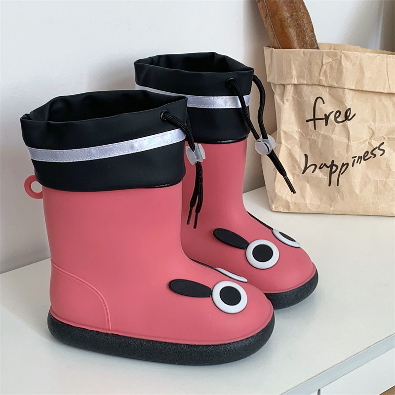 儿童雨鞋上学专用男童女孩防水防滑轻便水鞋可爱学生雨靴2025新款