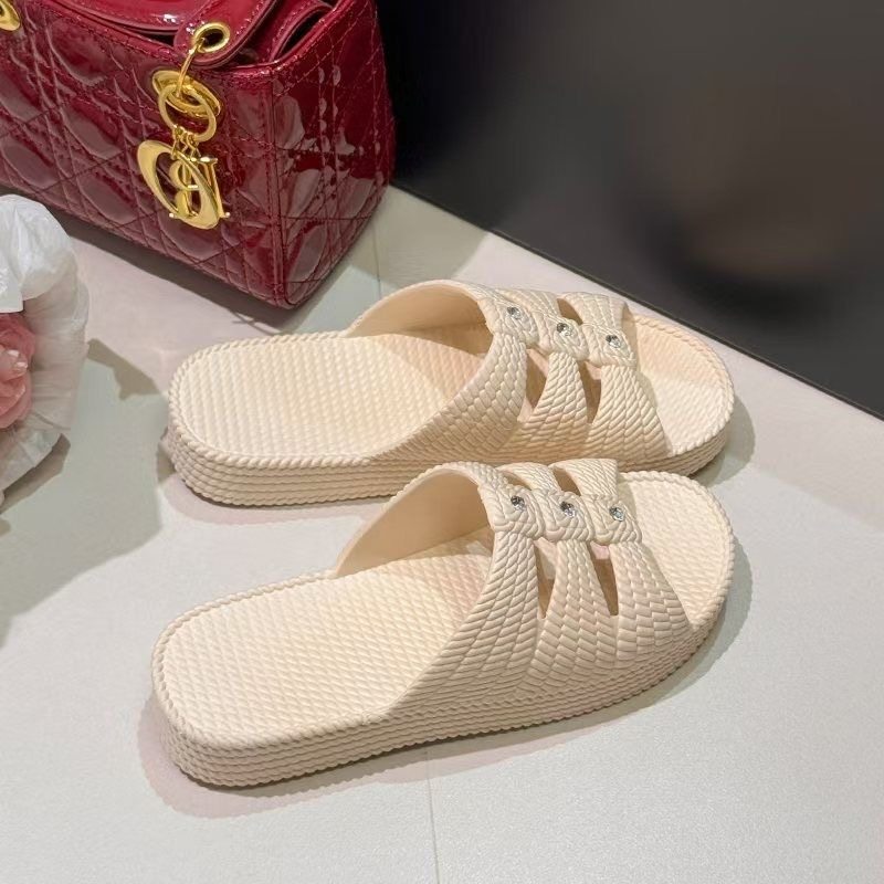 拖鞋女士夏季外穿厚底妈妈新款耐磨日常防滑软底柔软休闲舒适凉拖,女鞋,一字拖,淘宝优惠券,粉丝福利购,淘宝优惠卷