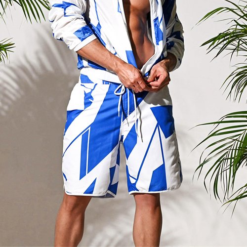 desmiit男士沙滩裤宽松