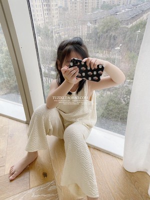 夏季冰丝背心ins爆款条纹