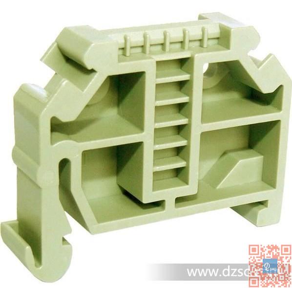 USK-2G4 UPUN 接线端子固定件 堵头米黄色 上海友邦电气正品