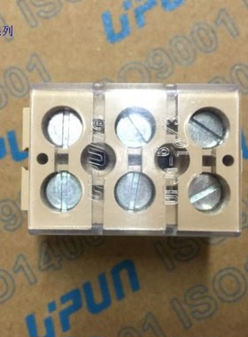 UFJ1-6/3 UPUN 3位连体接线端子排 上海友邦电气正品 上海厂家