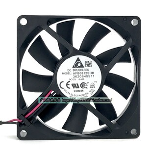 原装台达 AFB0812SHB 8015 12V 0.40A 8CM 机箱 大风量 散热风扇