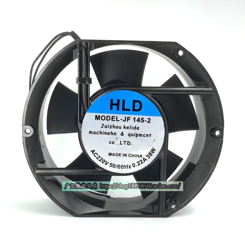 全新变频器风机MODEL-JF145-2 AC220V 50/60HZ 38W 0.22A散热风扇
