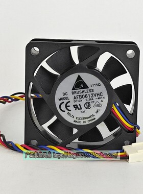台达 6015 12V 0.36A 6CM/厘米 4线 CPU 机箱散热风扇 AFB0612VHC