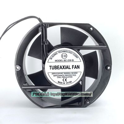 原装HABOR FAN 6C-230B 220v 39/38W 17CM 17251 电焊机 散热风扇