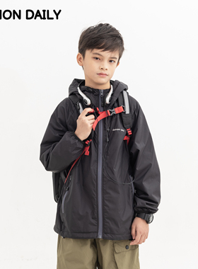【Damon2/11日 10:00上新】春季儿童里布防水软壳冲锋衣轻量外套