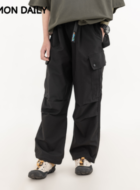 【Damon2/5日 10:00上新】儿童多口袋速干长裤裤脚可缩可直筒