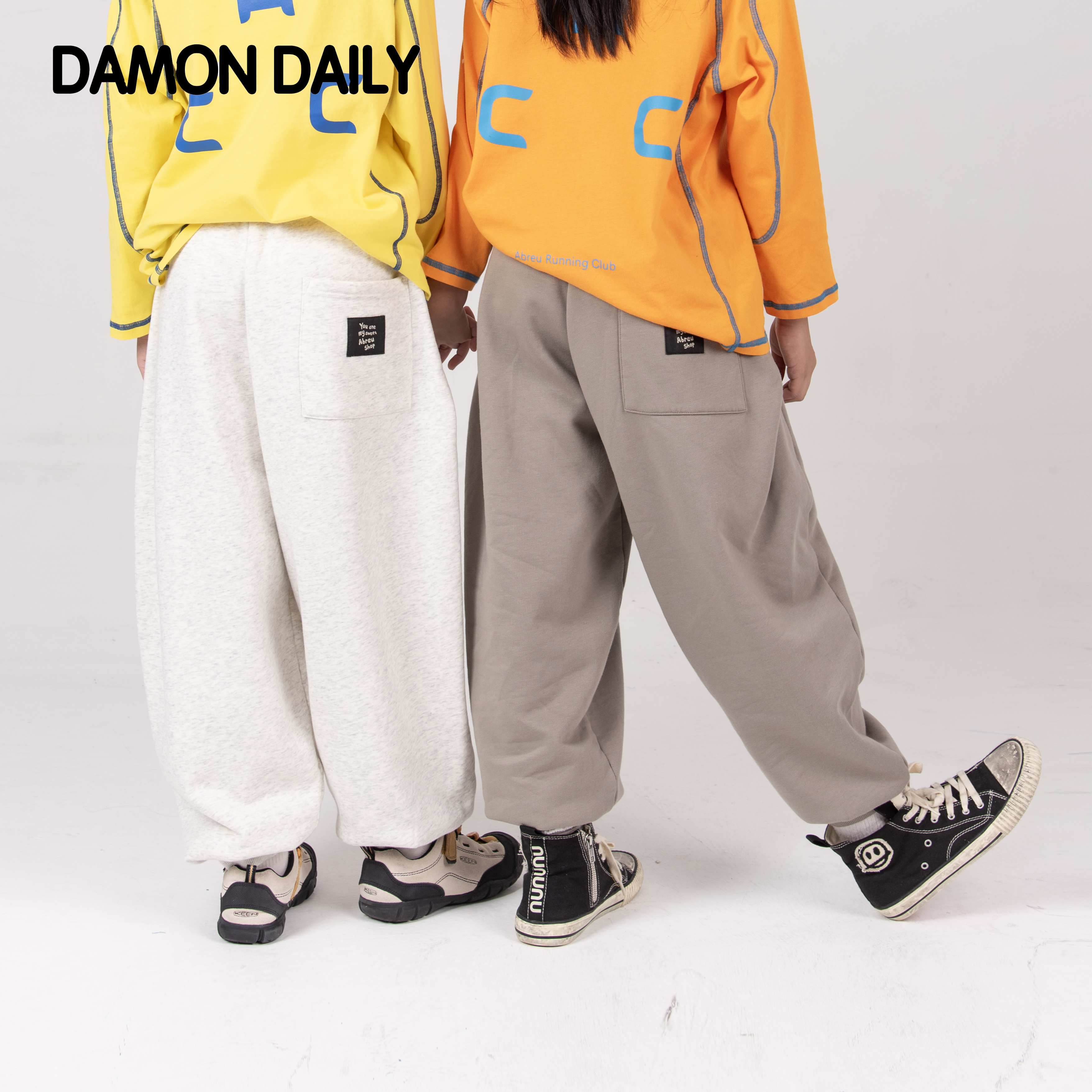 儿童百搭加绒保暖针织裤