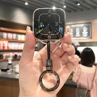 适用25/26款极氪X/001/007/7X汽车保护遥控汽锁匙扣壳钥匙包外套