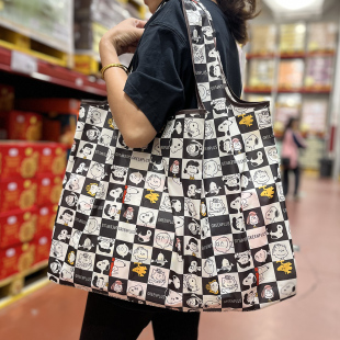 大容量可折叠超市购物袋妈妈买菜袋手提袋便携式 尼龙收纳袋环保袋