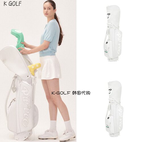 PIVVEE韩国正品代购高尔夫球包24年男女四季轻质站立式运动球包