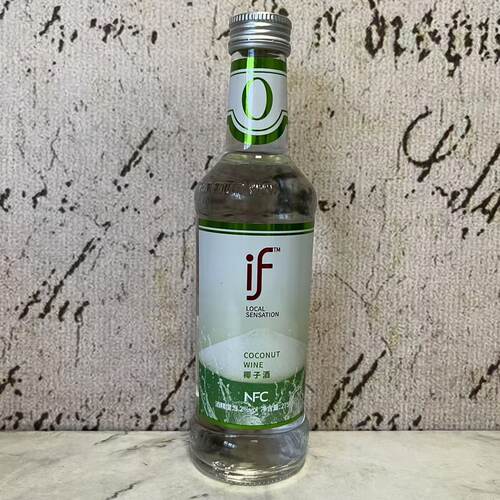 临期清仓特卖 if椰子酒(配制酒)275ml瓶装 3.2%vol 休闲聚会酒水