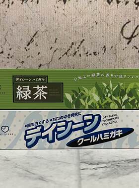 特价售卖 日本进口齿美屋绿茶味薄荷味啫喱状牙膏100g 清新口气
