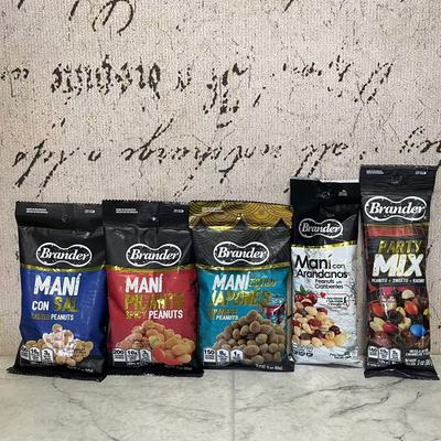 临期特卖 尼加拉瓜进口盐味辣味日式风味蔓越莓焦糖味花生50g袋装