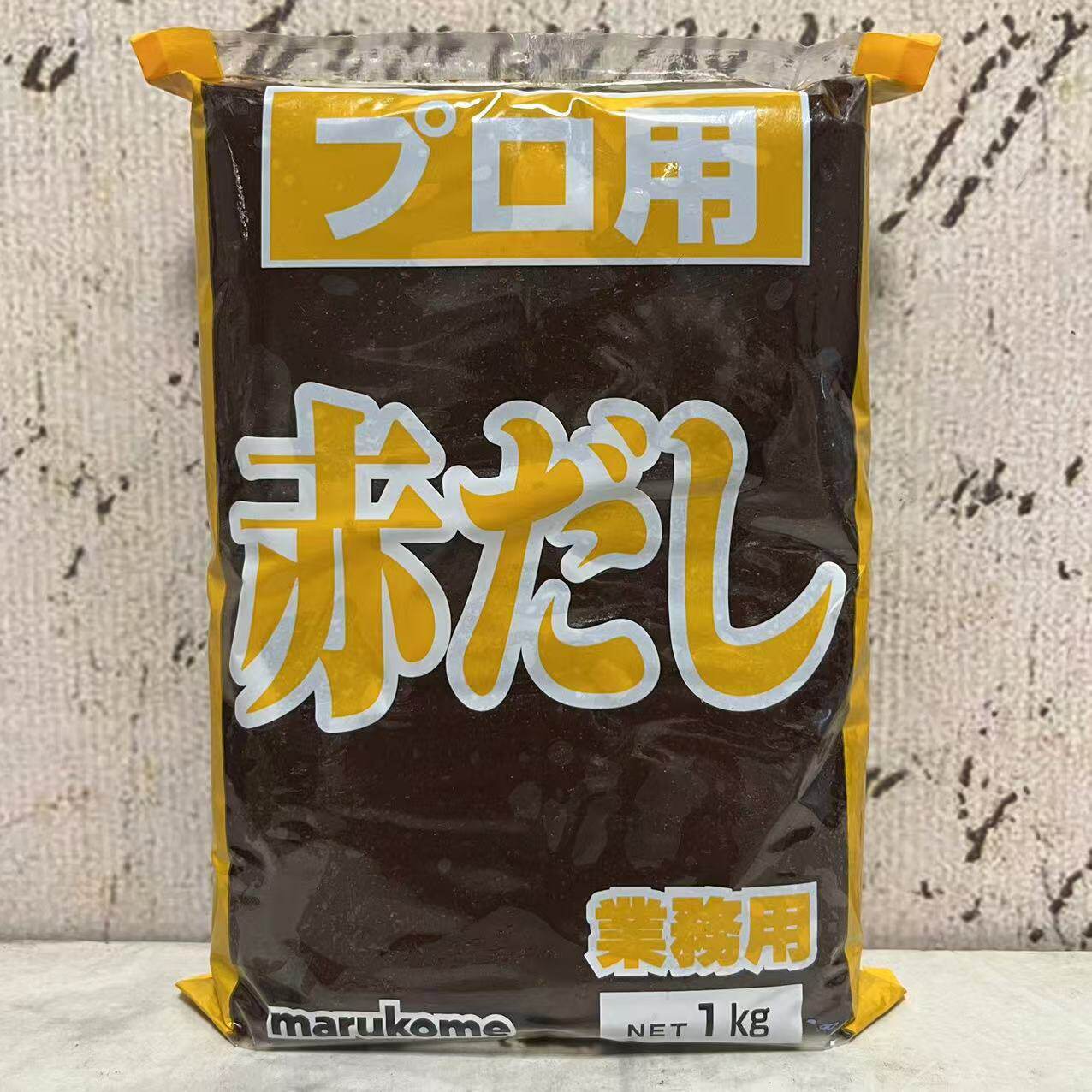 临期特卖 日本进口marukome赤味噌1kg 日式黄豆酱味噌汤料大酱