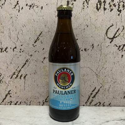 临期特卖 德国进口保拉纳小麦啤酒(清爽型)330ml 3.4%vol聚会酒水