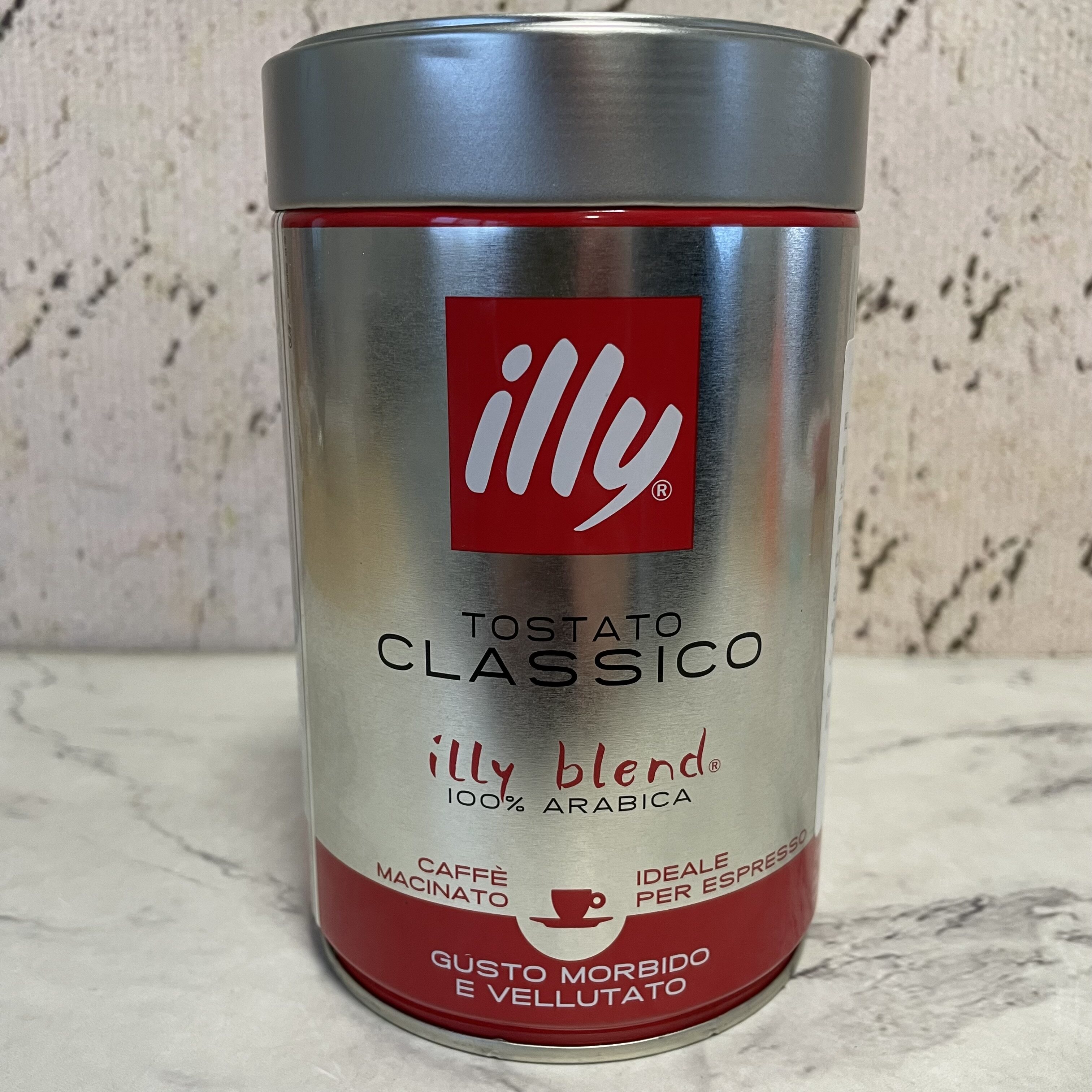 裸价特卖  意大利进口illy意利浓缩咖啡粉250克 中度烘焙意式咖啡